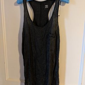 NWT Mossimo Charcoal Pocket Tank 2XL